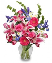 Majestic Magenta Floral Arrangement